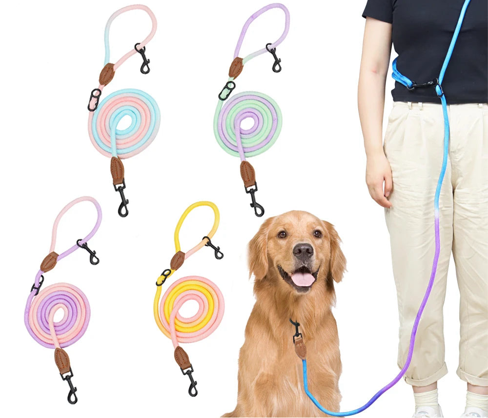 Laisse en bandoulière pour chien